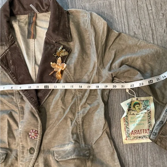 Aratta Silent Journey Colonel Jacket/Blazeer NWT - Picture 11 of 16